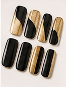 Golden Edge Nail Strips